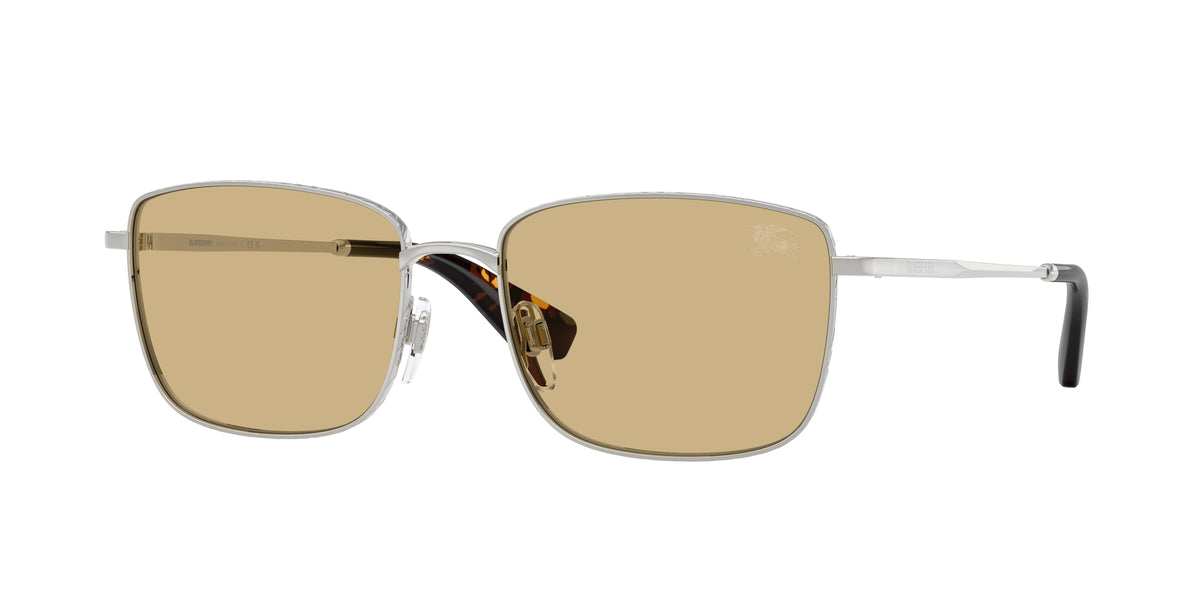 Burberry BE3178 Silver Yellow sunglasses
