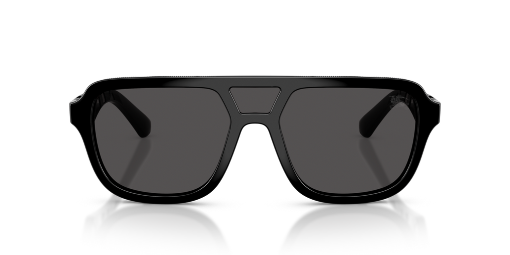 Burberry BE4474U - Black / Dark grey - front view [300187]