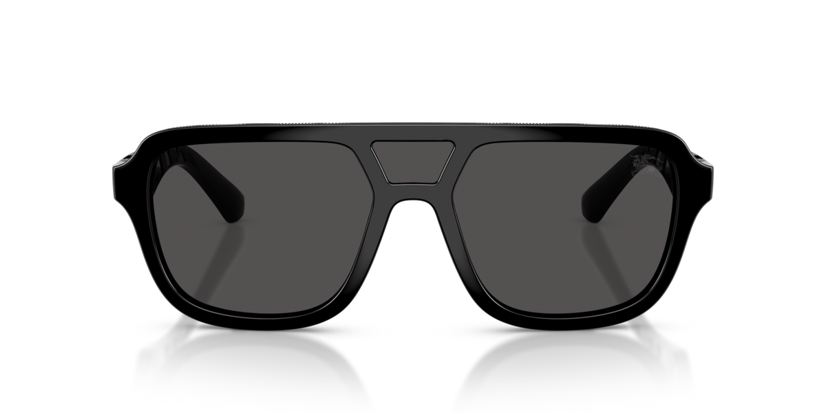 Burberry BE4474U - Black / Dark grey - front view [300187]
