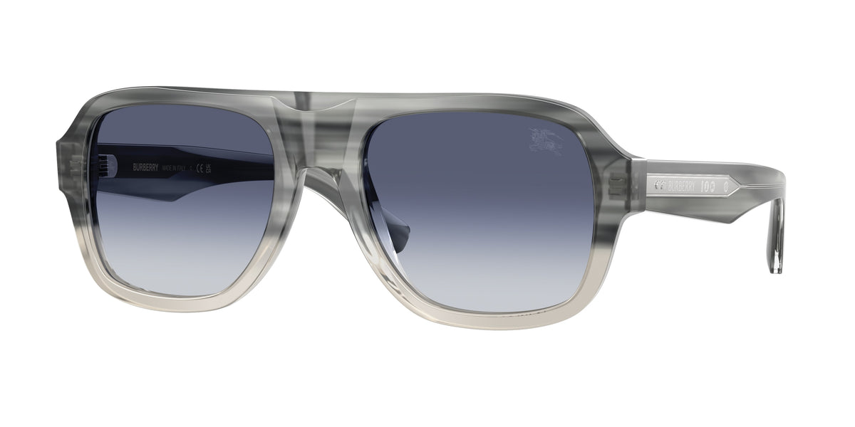 Burberry BE4478 Striato Grey Gradient Grey-blue gradient sunglasses