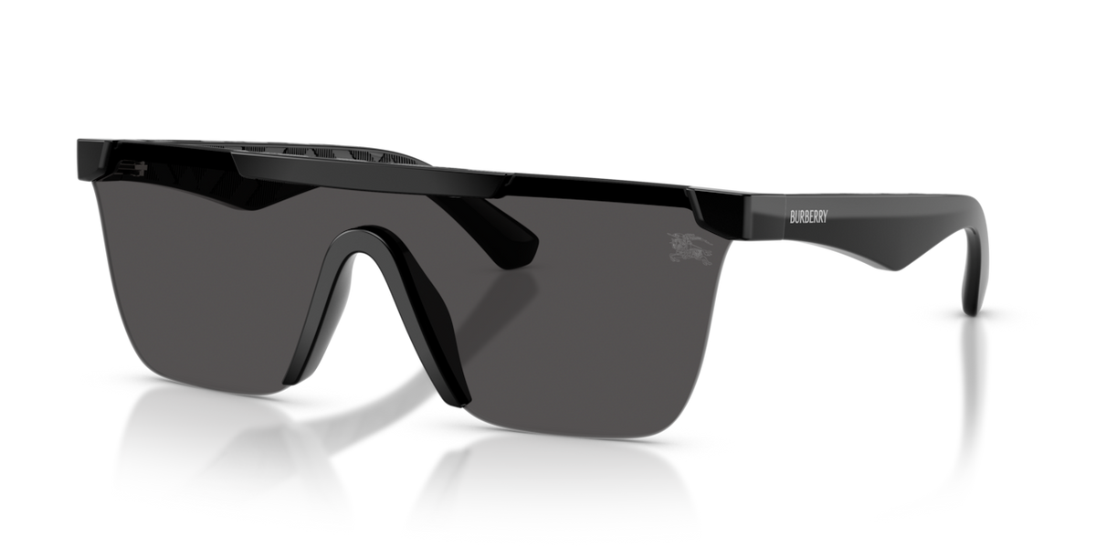 Burberry BE4480D - Black / Dark grey - three-quarter view [300187]