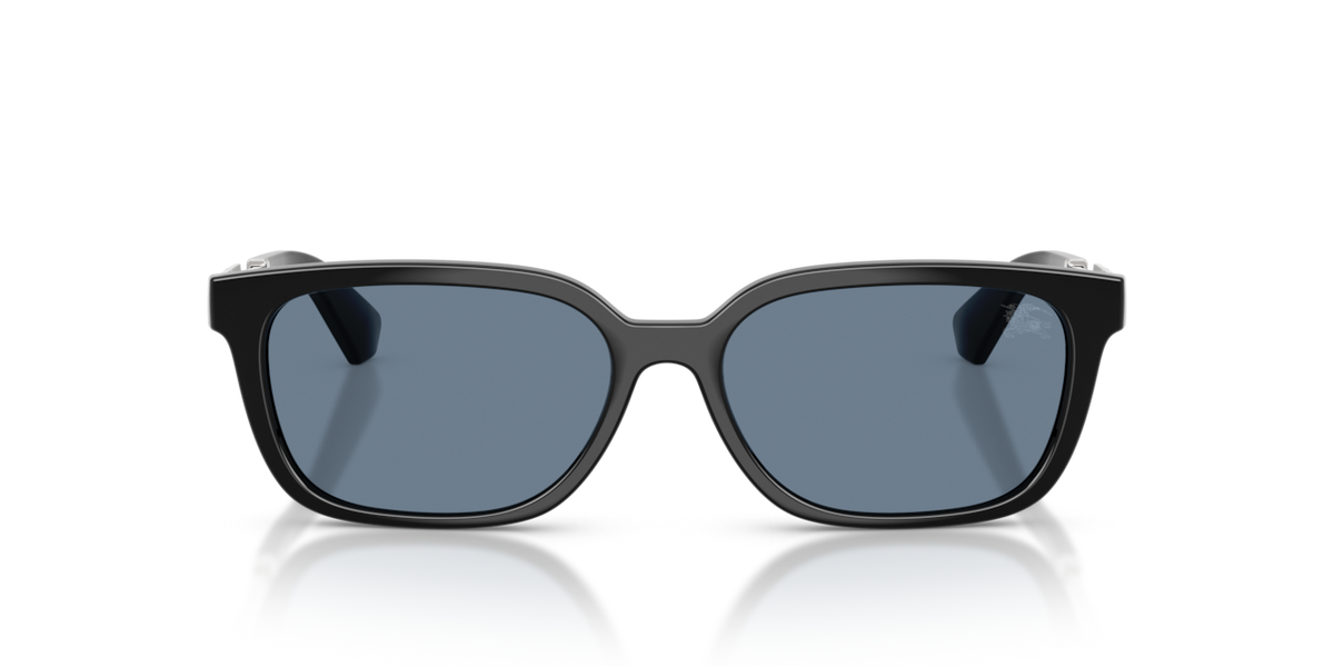 Burberry BE4481D - Black / Dark blue polarized - front view [30012V]