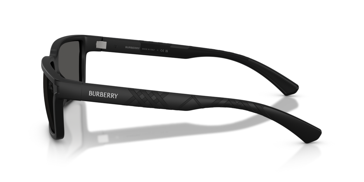 Burberry BE4495D - Matte black / Dark grey - side view [346487]