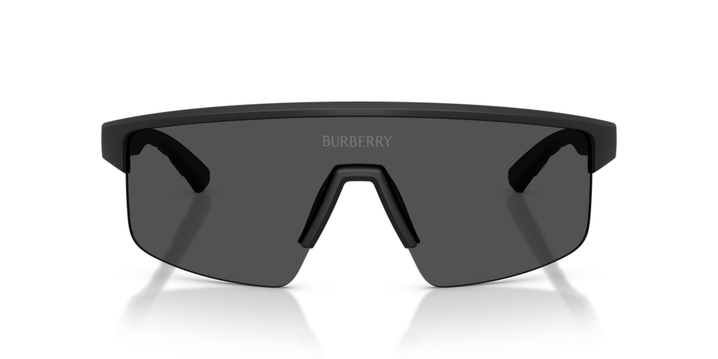 Burberry BE4498 - Matte black / Dark grey - front view [426087]