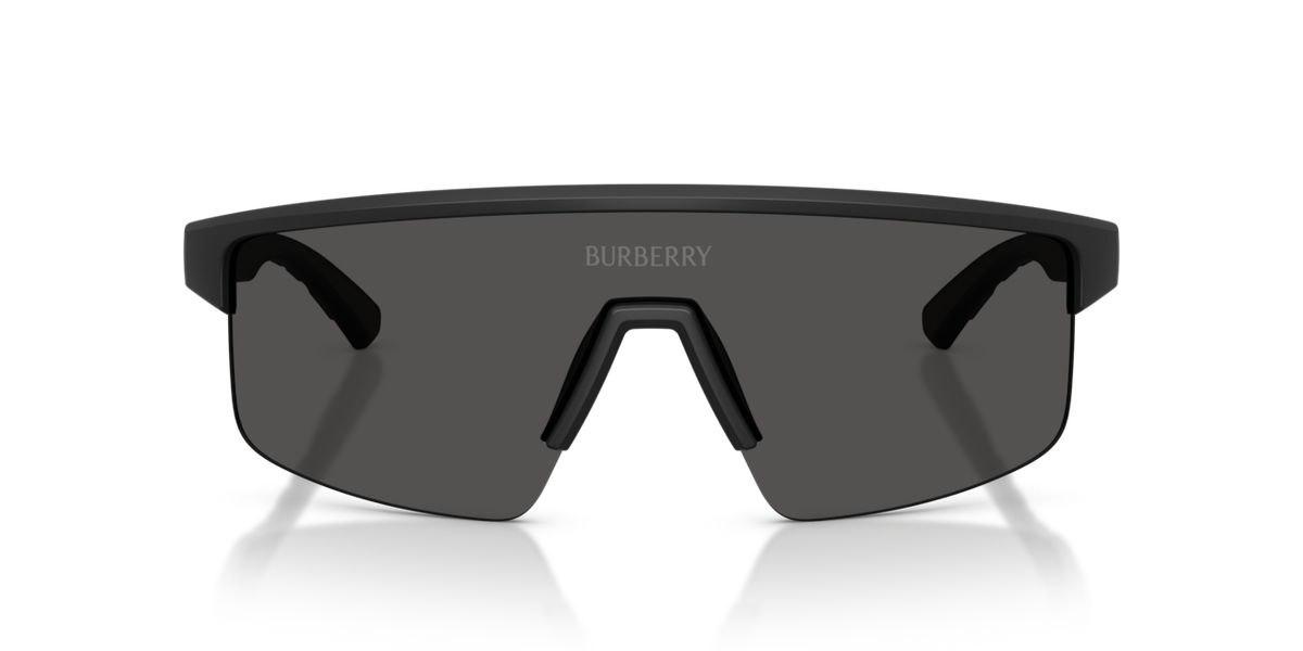 Burberry BE4498 - Matte black / Dark grey - front view [426087]