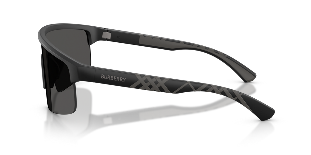 Burberry BE4498 - Matte black / Dark grey - side view [426087]