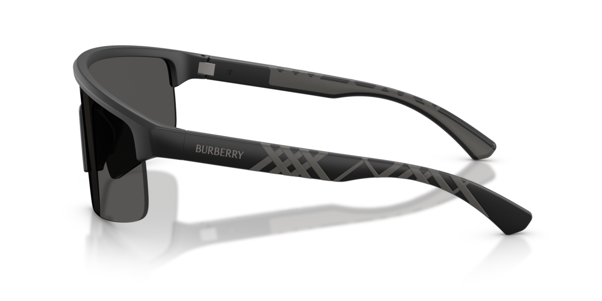 Burberry BE4498 - Matte black / Dark grey - side view [426087]