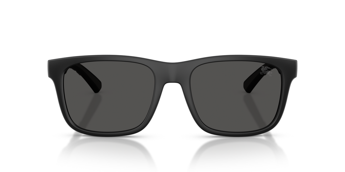 Burberry BE4499U - Matte black / Dark grey - front view [426087]