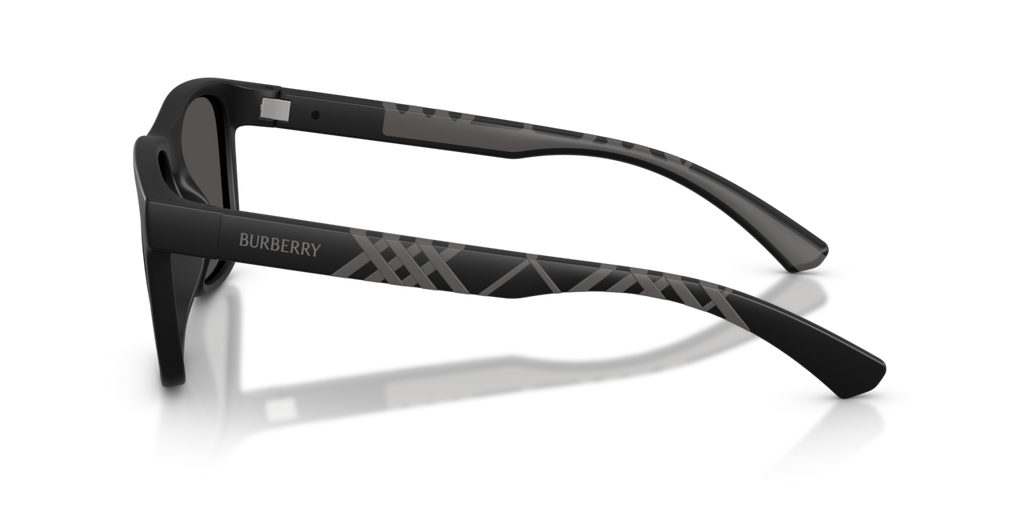 Burberry BE4499U - Matte black / Dark grey - side view [426087]