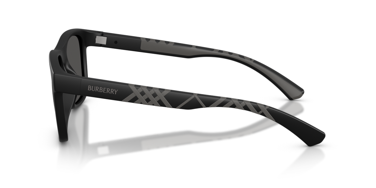 Burberry BE4499U - Matte black / Dark grey - side view [426087]