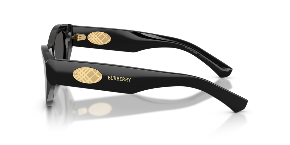 Burberry BE4502 - Black / Dark grey - side view [300187]