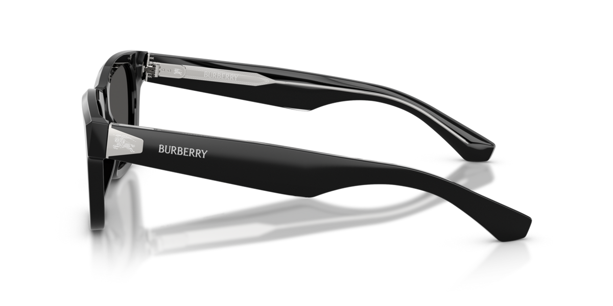 Burberry BE4504 - Black / Dark grey - side view [420687]