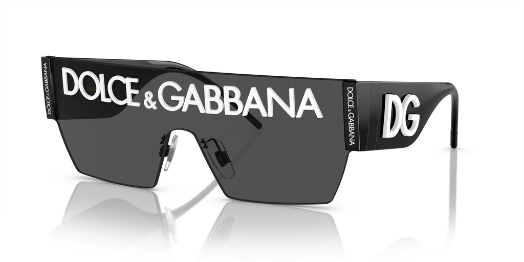 Dolce & Gabbana DG2233 Sunglasses - Black / Violet gradient dark grey