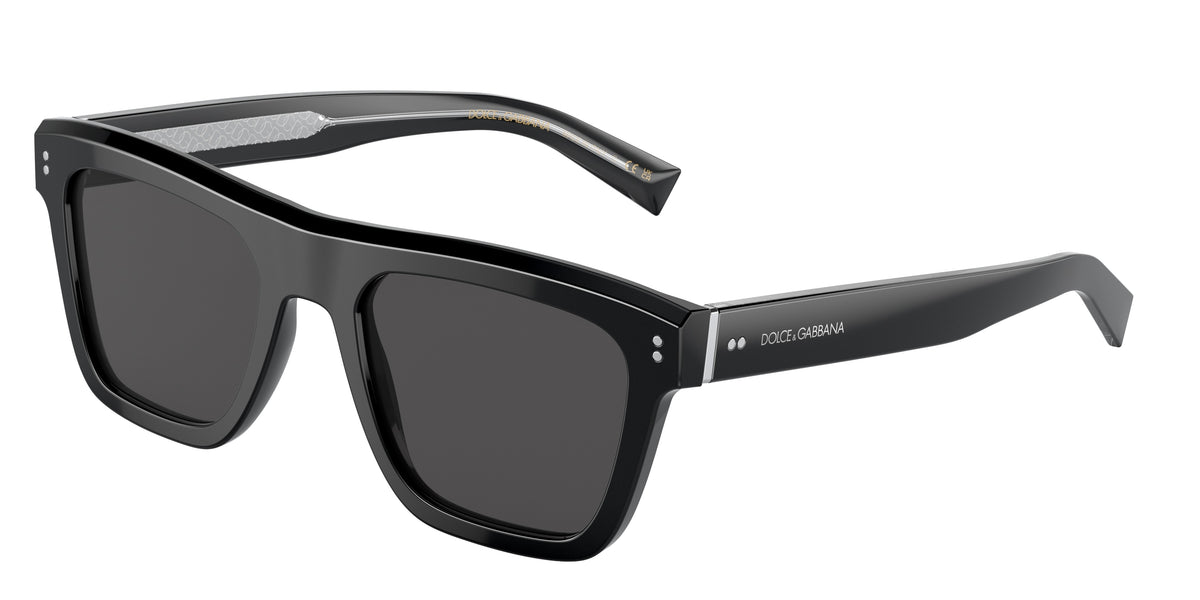 Dolce & Gabbana DG4420F Sunglasses - Black / Dark grey