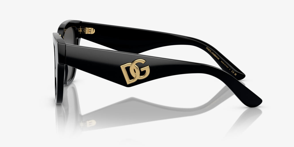 Dolce & Gabbana DG4437 - Black / Dark grey - product view 3 [501/87]