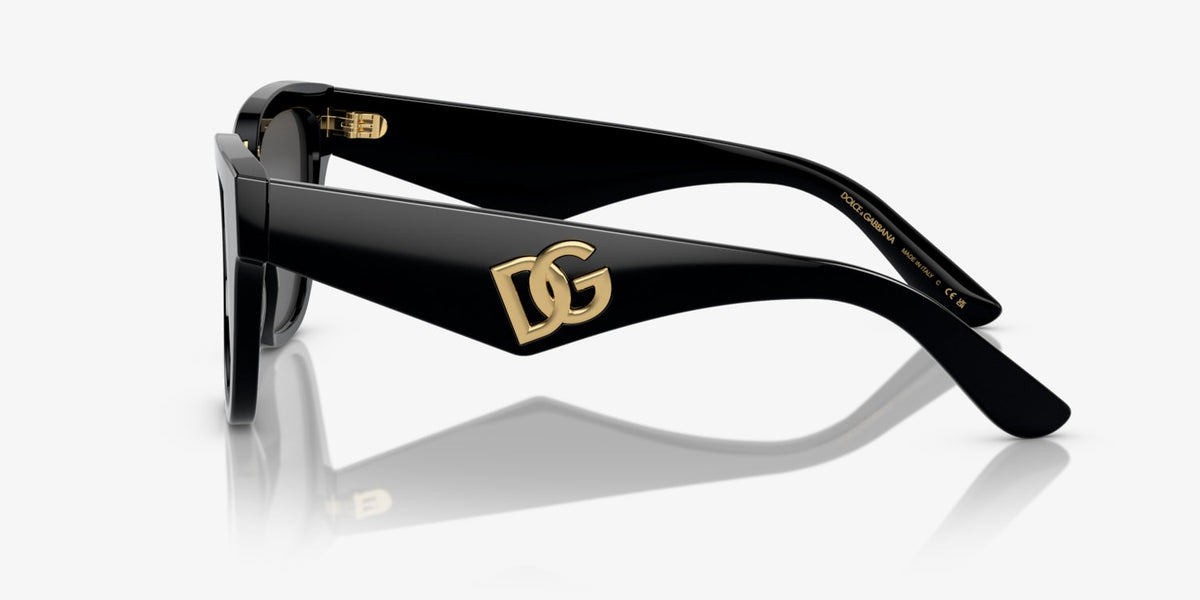 Dolce & Gabbana DG4437 - Black / Dark grey - product view 3 [501/87]