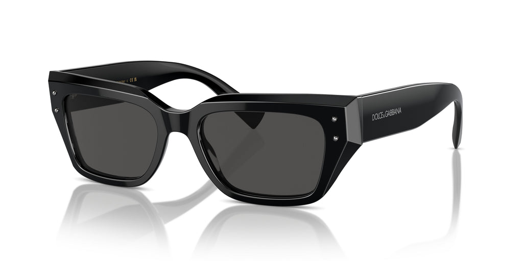 Dolce & Gabbana DG4462 Sunglasses - Black / Dark grey