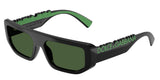 Black - Dark green