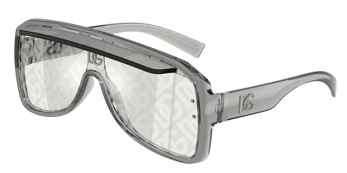 Dolce & Gabbana DG6205 Sunglasses - Transparent Grey / Light grey