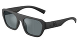Matte Black - Grey mirror black