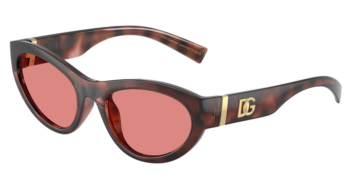 Dolce & Gabbana DG6207 Sunglasses - Pink Havana / Pink