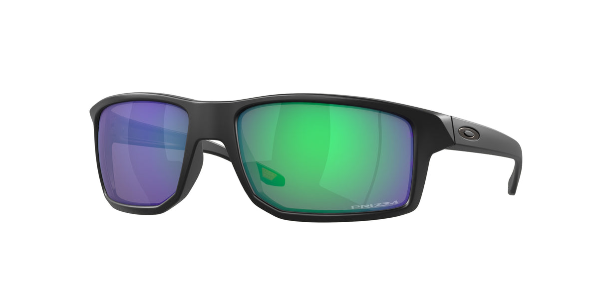 Oakley OO9449 Gibston Sunglasses - Matte Black / Prizm jade