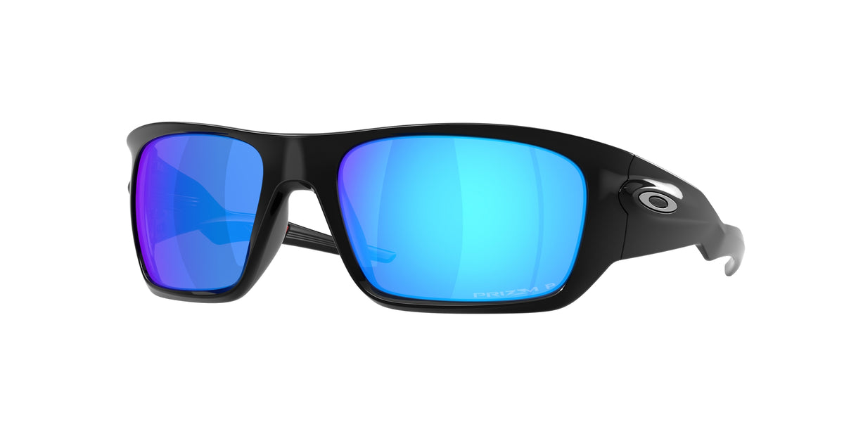 Oakley OO9486 Masseter Sunglasses - Polished Black / Prizm sapphire polarized