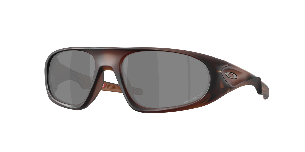 Oakley OO9528 Neoforma Sunglasses - Matte Rootbeer / Prizm black polarized