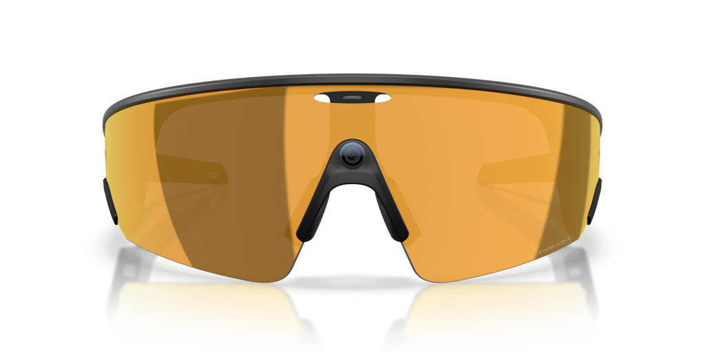 Oakley Meta Vanguard Black frame, Prizm 24K lenses - front view [800104]