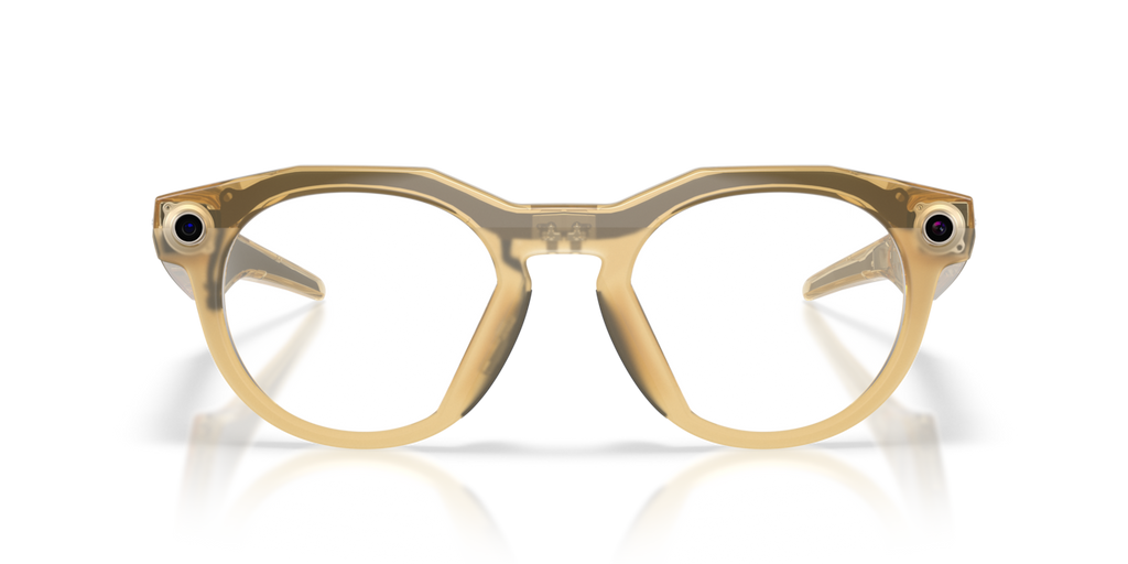 Oakley Meta HSTN Light Curry frame, Transitions Brown lenses - front view [800208]