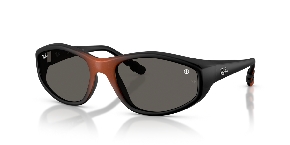 Ray-Ban RB2228 - Black / Dark grey - three-quarter view [6927B1]