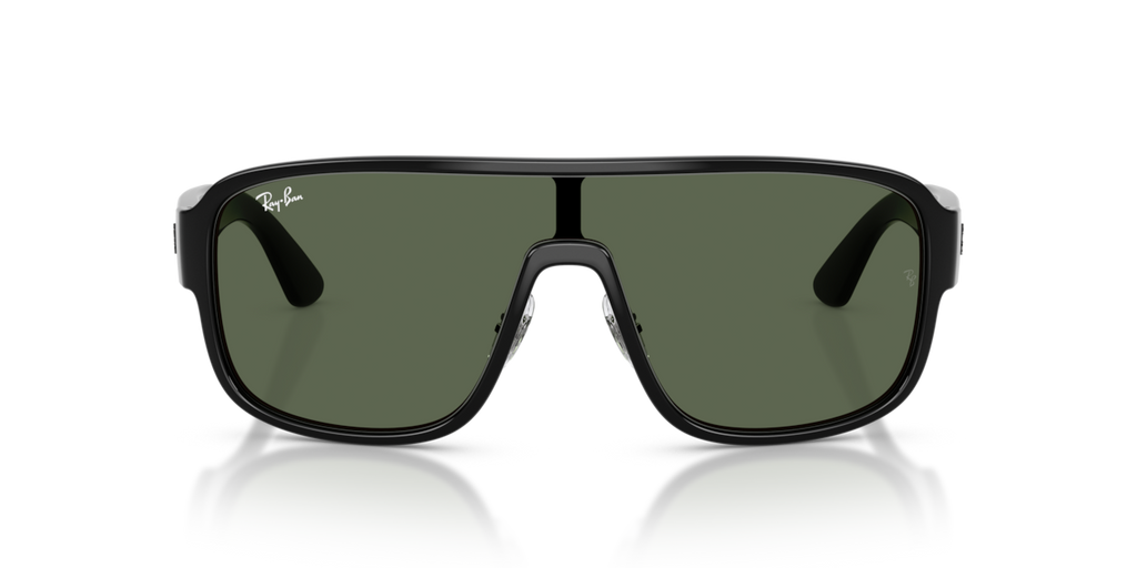 Ray-Ban RB2229 - Black / Dark green - front view [901/71]