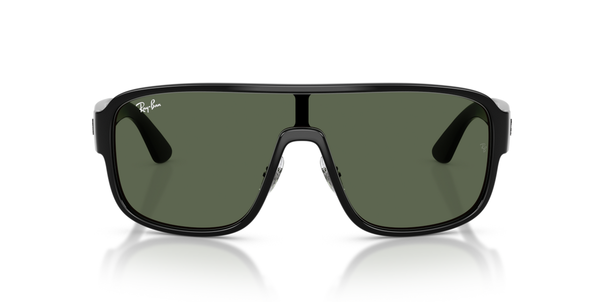 Ray-Ban RB2229 - Black / Dark green - front view [901/71]