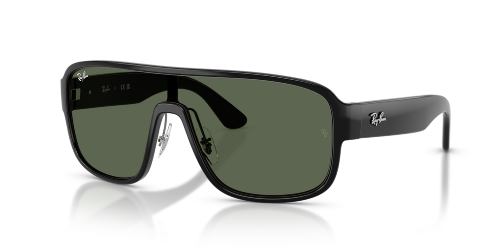 Ray-Ban RB2229 - Black / Dark green - three-quarter view [901/71]