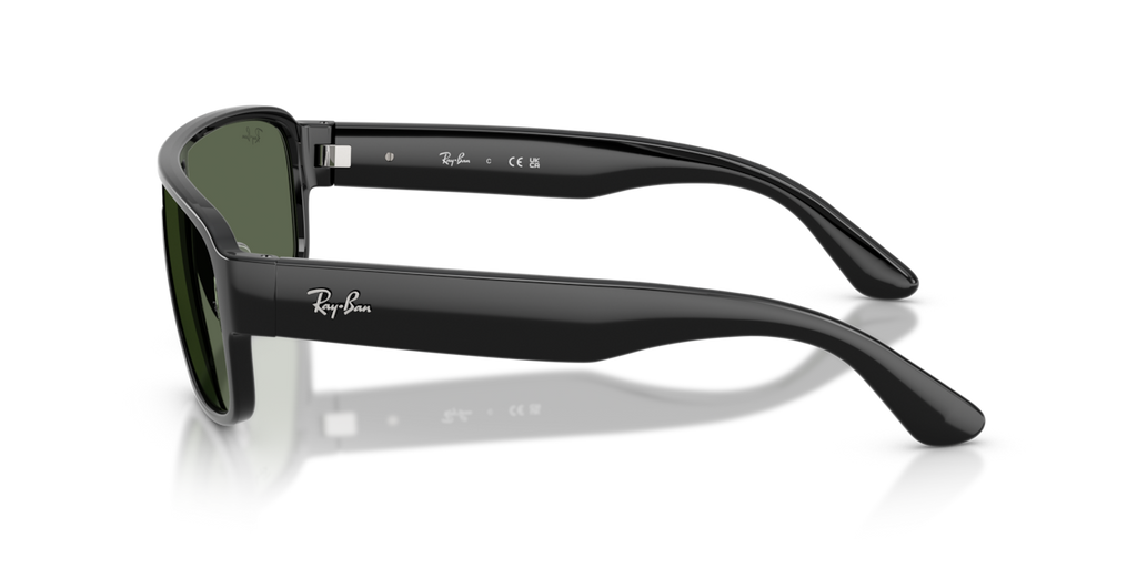 Ray-Ban RB2233 - Black / Dark green - side view [901/71]