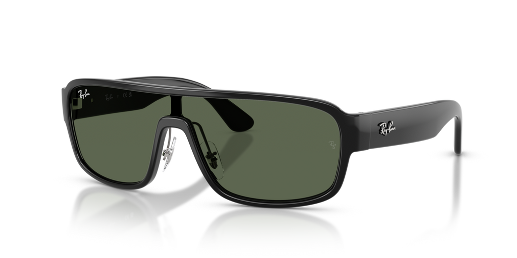 Ray-Ban RB2233 - Black / Dark green - three-quarter view [901/71]