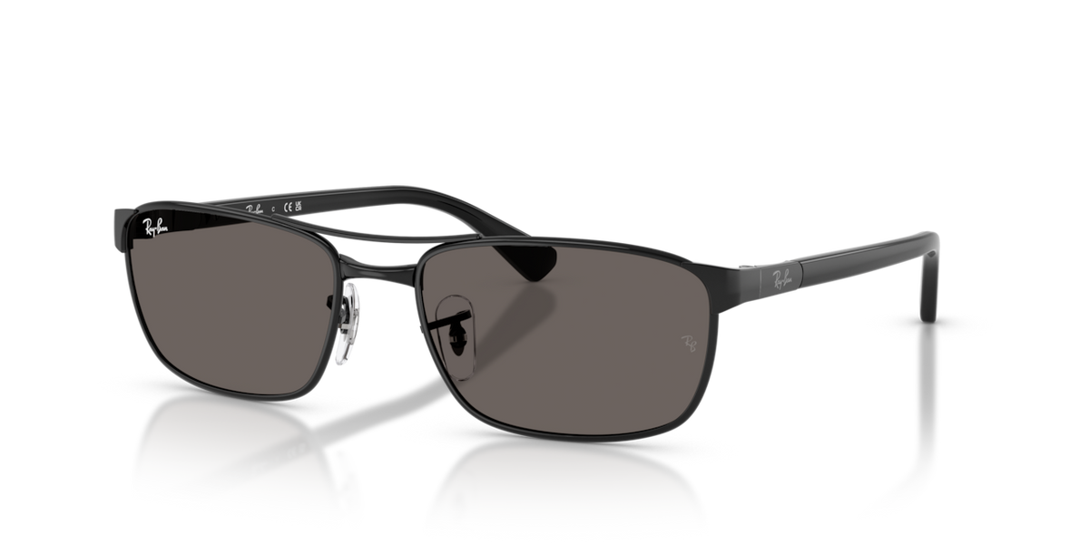 Ray-Ban RB3778 - Black / Dark grey - three-quarter view [002/B1]