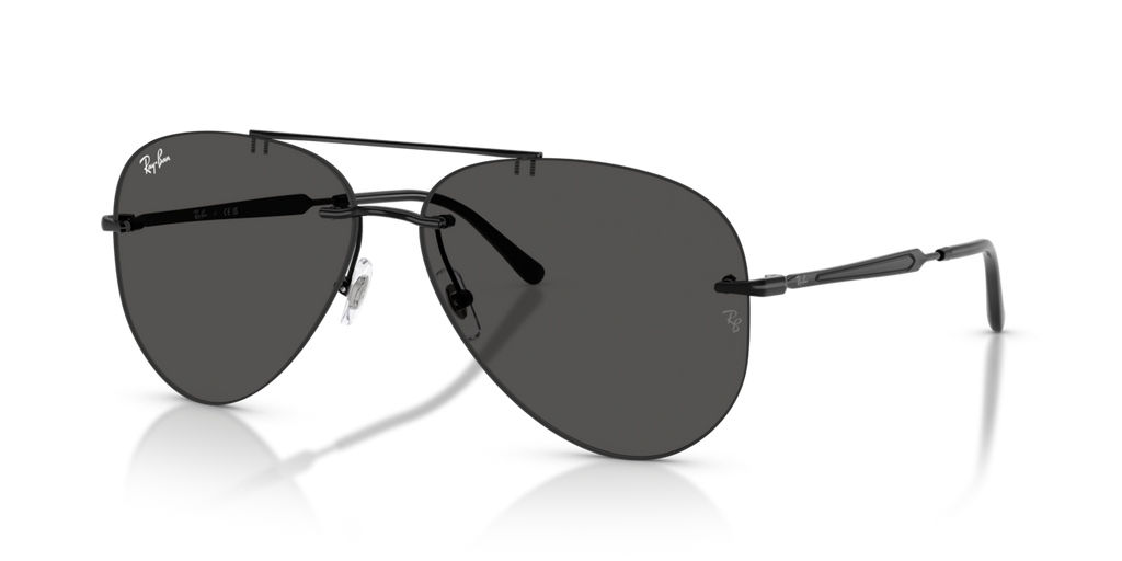 Ray-Ban RB3791 - Black / Dark grey - three-quarter view [002/87]