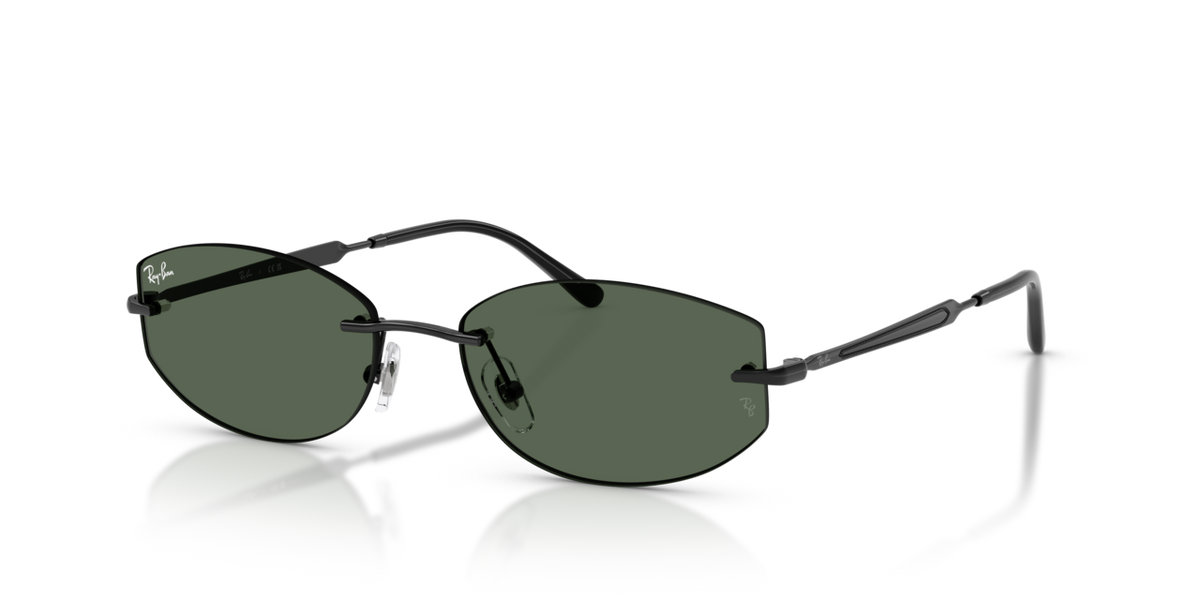 Ray-Ban RB3792 - Black / Dark green - three-quarter view [002/71]