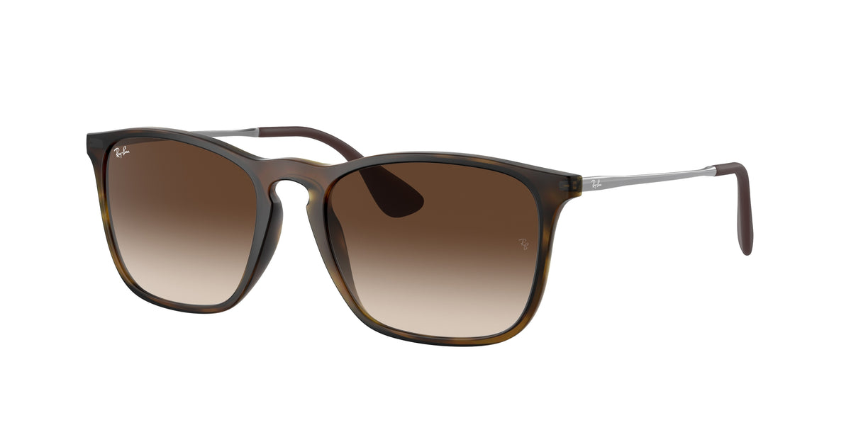Ray-Ban RB4187 Chris Sunglasses - Havana / Brown gradient