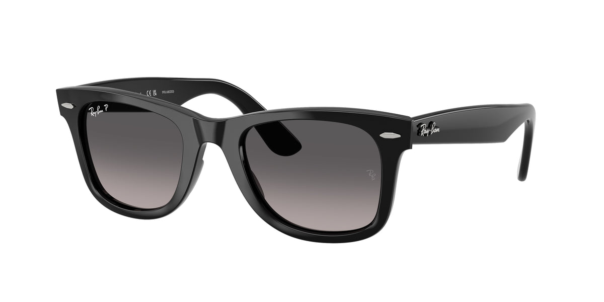 Ray-Ban RB4340 Sunglasses - Black - Gradient grey polarized