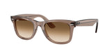 Transparent light brown