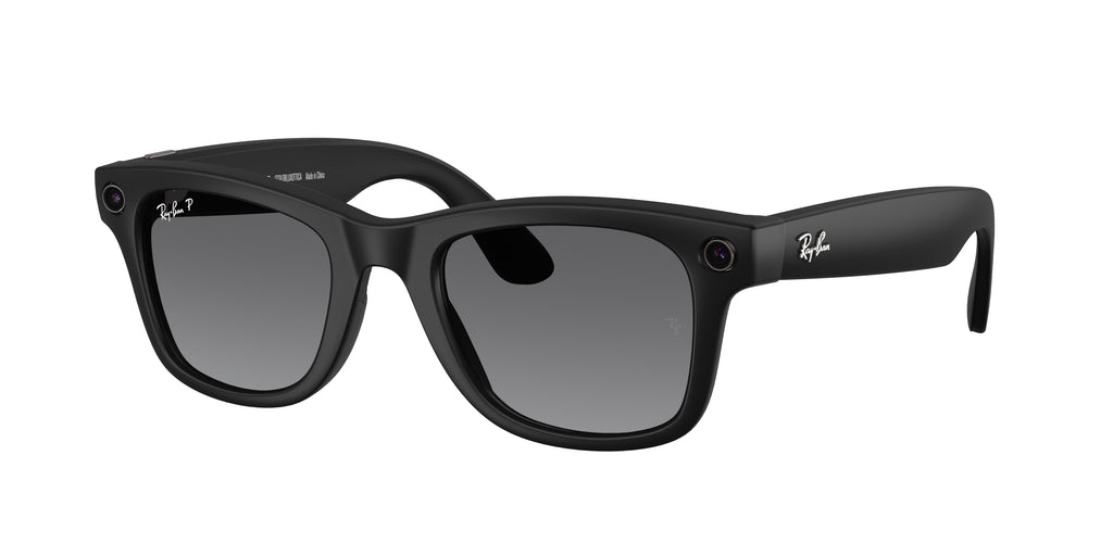 Ray-Ban Meta Gen 2 Wayfarer Black frame with Graphite Polarised lenses