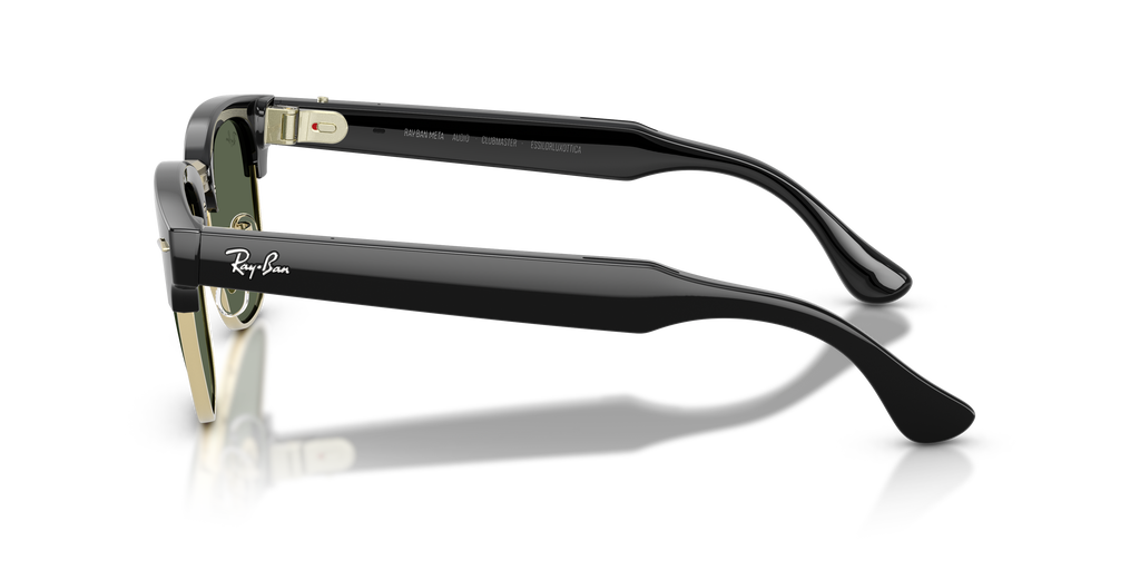 Ray-Ban Meta Audio Clubmaster RW7004 601/71, left side view