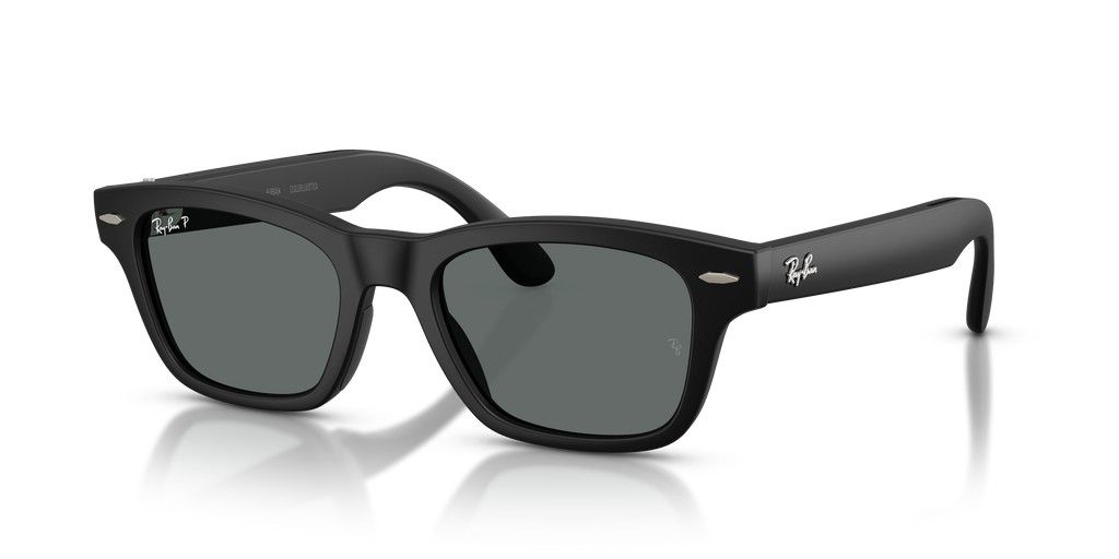 Ray-Ban Meta Audio Burbank RW7005 601S81, quarter view