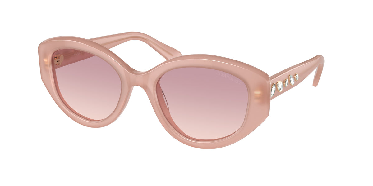 Swarovski SK6005 Sunglasses - Pink Opal / Brown gradient violet