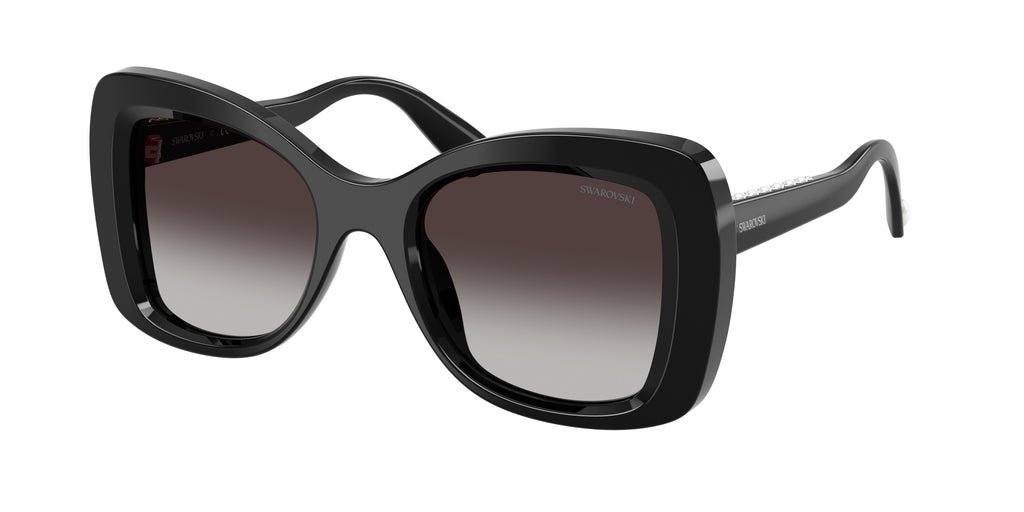 Swarovski SK6062U Sunglasses - Black / Grey gradient