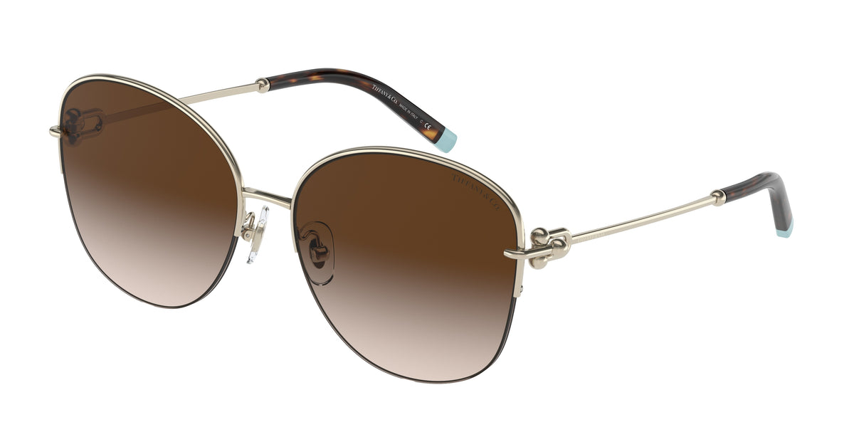 Tiffany & Co. TF3082 — Pale gold / Brown gradient — 60213B