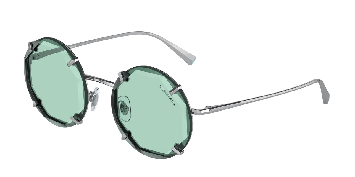 Tiffany & Co. TF3091 — Silver / Light azure — 6001D9