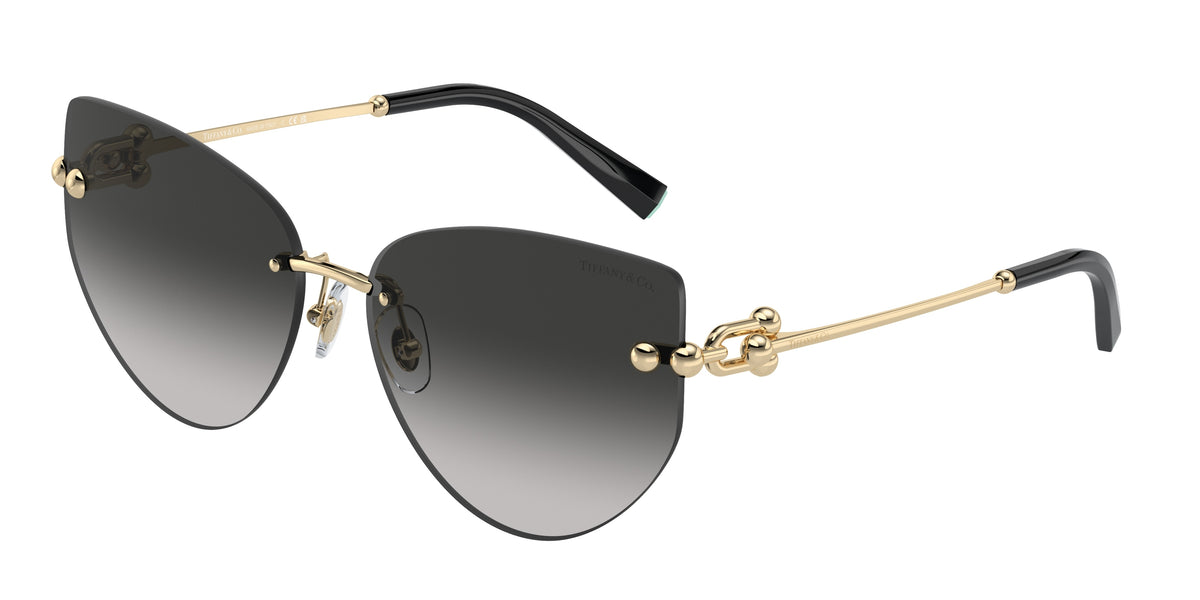 Tiffany & Co. TF3096 — Pale gold / Grey gradient — 60213C